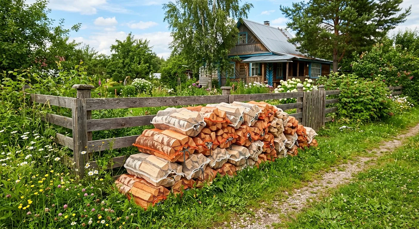 Дрова для дачи в Фосфоритном